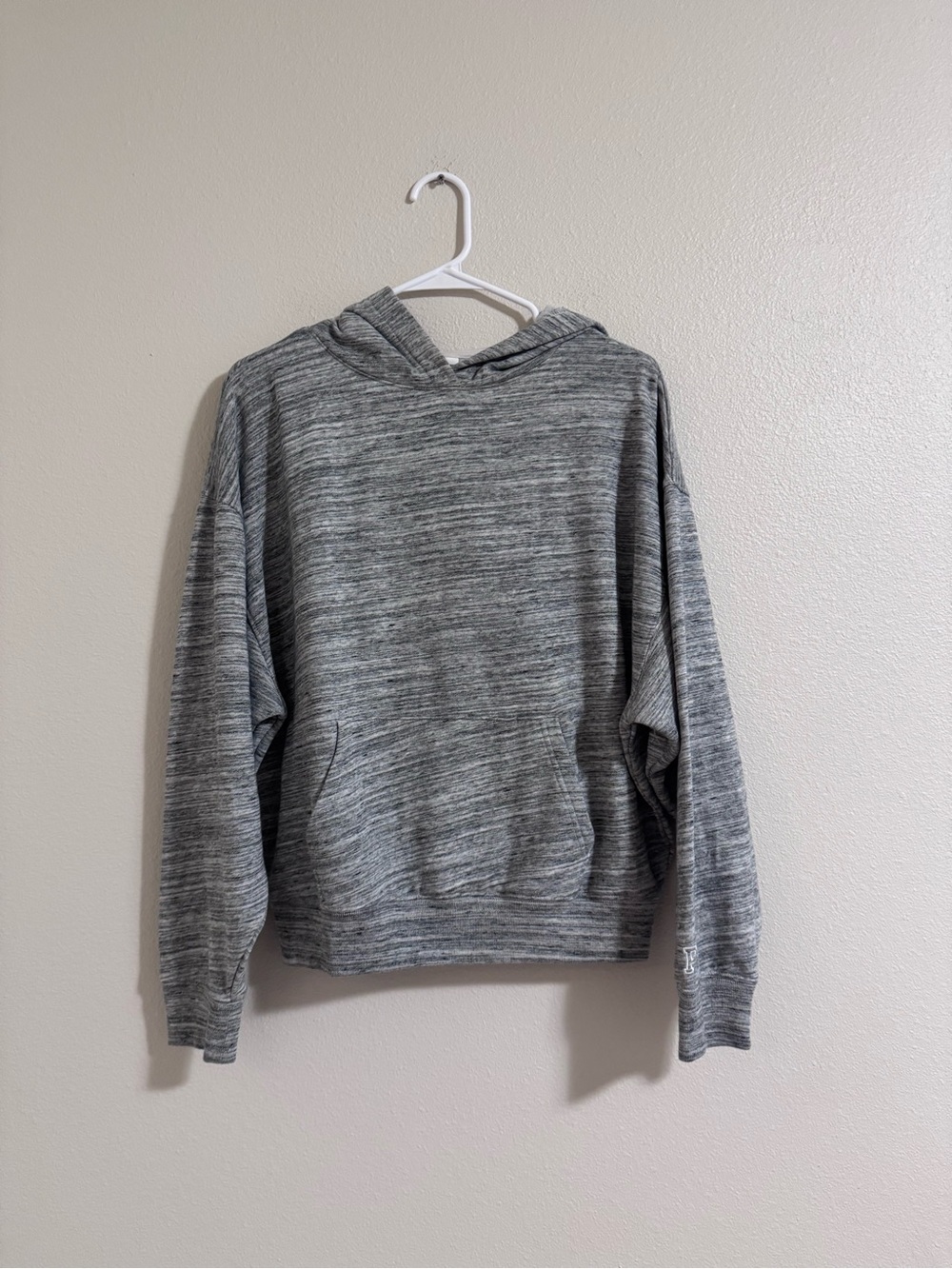PINK Victoria's Secret Heather Gray Hooded Pullover